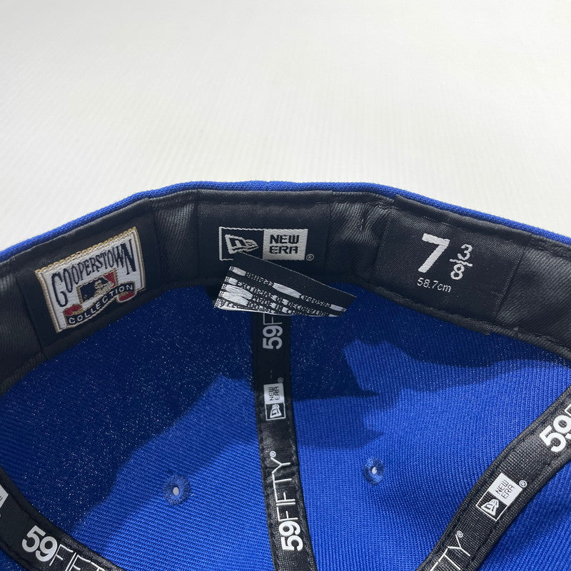 【中古品】【メンズ】 NEW ERA ニューエラ 59FIFTY CHICAGO CUBS ANGRY BEAR CUSTOM CAP シカゴ・カブス アングリーベア カスタム キャップ 帽子 185-260806-yo-20-tei サイズ：58.7cm　7 3/8 カラー：ブルー 万代Net店