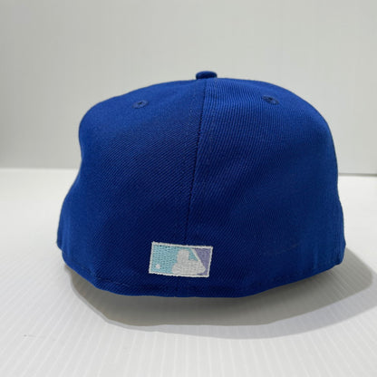 【中古品】【メンズ】 NEW ERA ニューエラ 59FIFTY CHICAGO CUBS ANGRY BEAR CUSTOM CAP シカゴ・カブス アングリーベア カスタム キャップ 帽子 185-260806-yo-20-tei サイズ：58.7cm　7 3/8 カラー：ブルー 万代Net店