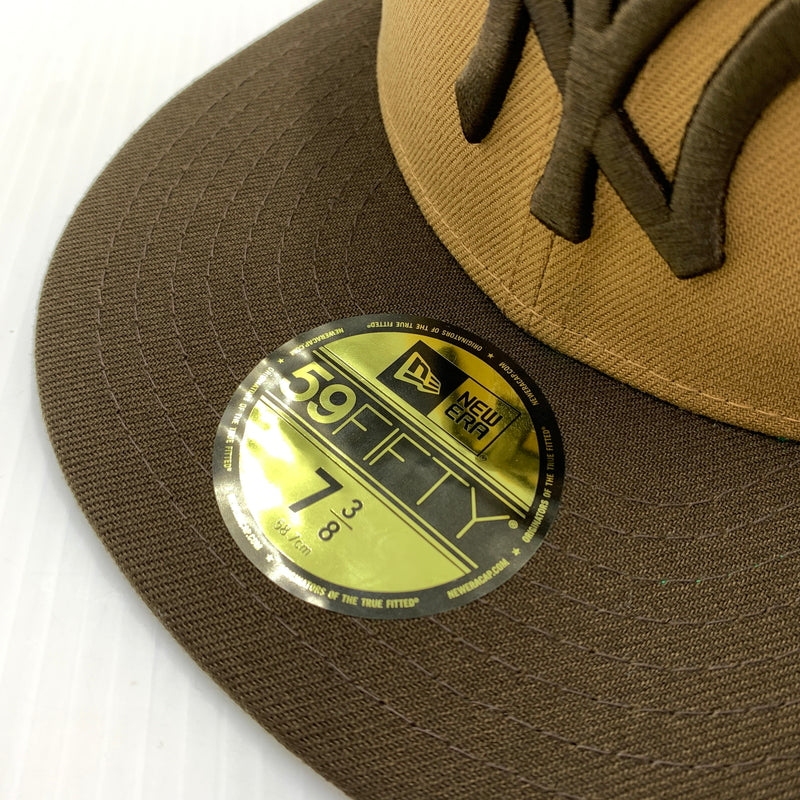 【中古品】【メンズ】 NEW ERA ニューエラ 59FIFTY NEYYANCO WS96 ニューヨーク・ヤンキース キャップ 帽子 185-260730-yo-11-tei サイズ：７ 3/8 カラー：ブラウン 万代Net店