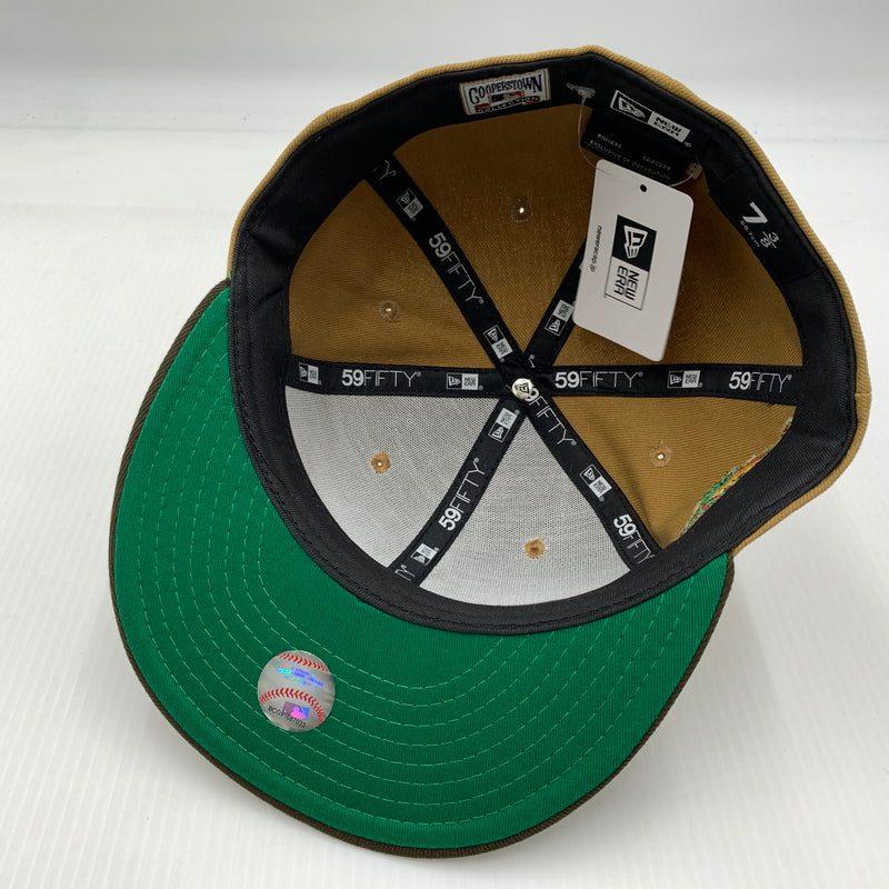 【中古品】【メンズ】 NEW ERA ニューエラ 59FIFTY NEYYANCO WS96 ニューヨーク・ヤンキース キャップ 帽子 185-260730-yo-11-tei サイズ：７ 3/8 カラー：ブラウン 万代Net店