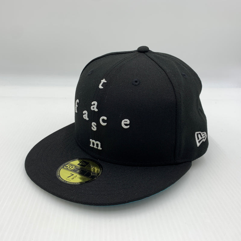 【中古品】【メンズ】 FACETASM ファセッタズム × NEWERA ニューエラ 別注コラボ 59FIFTY CAP MKS-CAP-U03 キャップ 帽子 185-260730-yo-14-tei サイズ：７ 3/8 カラー：ブラック 万代Net店