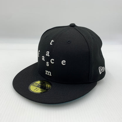 【中古品】【メンズ】 FACETASM ファセッタズム × NEWERA ニューエラ 別注コラボ 59FIFTY CAP MKS-CAP-U03 キャップ 帽子 185-260730-yo-14-tei サイズ：７ 3/8 カラー：ブラック 万代Net店