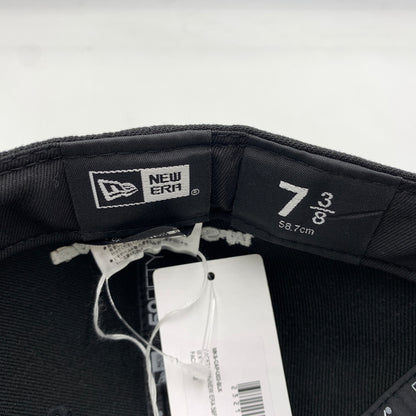 【中古品】【メンズ】 FACETASM ファセッタズム × NEWERA ニューエラ 別注コラボ 59FIFTY CAP MKS-CAP-U03 キャップ 帽子 185-260730-yo-14-tei サイズ：７ 3/8 カラー：ブラック 万代Net店