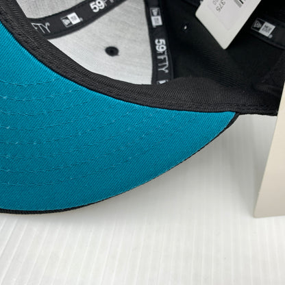 【中古品】【メンズ】 FACETASM ファセッタズム × NEWERA ニューエラ 別注コラボ 59FIFTY CAP MKS-CAP-U03 キャップ 帽子 185-260730-yo-14-tei サイズ：７ 3/8 カラー：ブラック 万代Net店