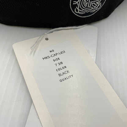 【中古品】【メンズ】 FACETASM ファセッタズム × NEWERA ニューエラ 別注コラボ 59FIFTY CAP MKS-CAP-U03 キャップ 帽子 185-260730-yo-14-tei サイズ：７ 3/8 カラー：ブラック 万代Net店