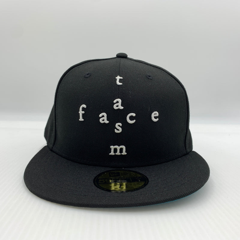 【中古品】【メンズ】 FACETASM ファセッタズム × NEWERA ニューエラ 別注コラボ 59FIFTY CAP MKS-CAP-U03 キャップ 帽子 185-260730-yo-14-tei サイズ：７ 3/8 カラー：ブラック 万代Net店