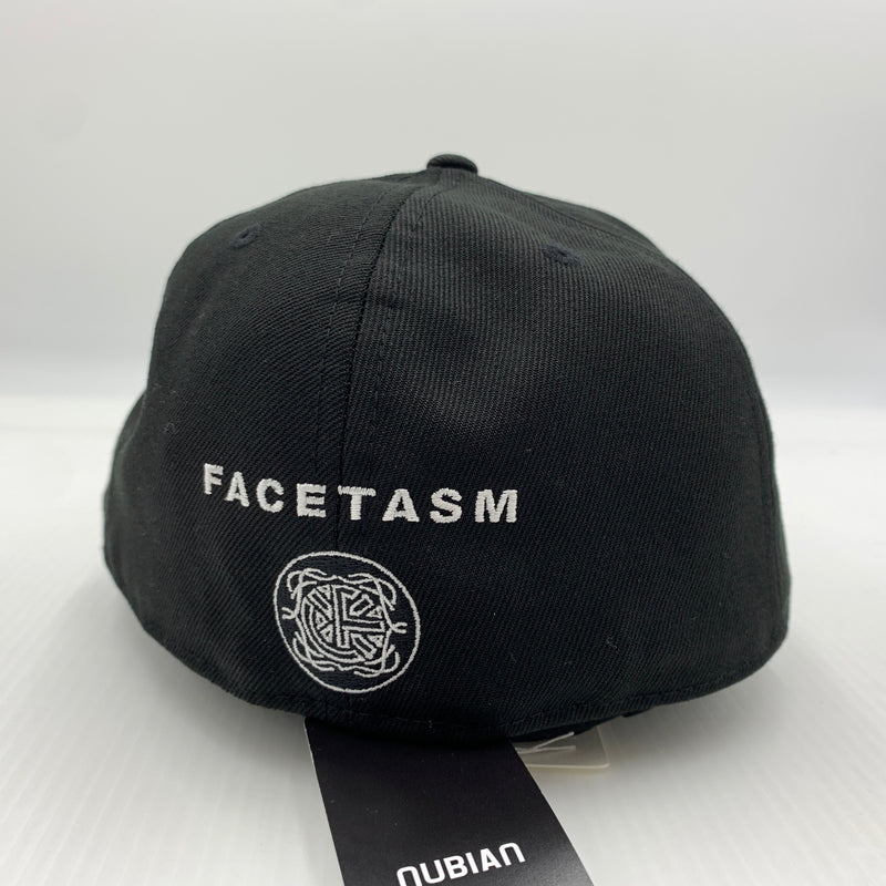 【中古品】【メンズ】 FACETASM ファセッタズム × NEWERA ニューエラ 別注コラボ 59FIFTY CAP MKS-CAP-U03 キャップ 帽子 185-260730-yo-14-tei サイズ：７ 3/8 カラー：ブラック 万代Net店