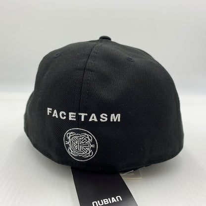 【中古品】【メンズ】 FACETASM ファセッタズム × NEWERA ニューエラ 別注コラボ 59FIFTY CAP MKS-CAP-U03 キャップ 帽子 185-260730-yo-14-tei サイズ：７ 3/8 カラー：ブラック 万代Net店