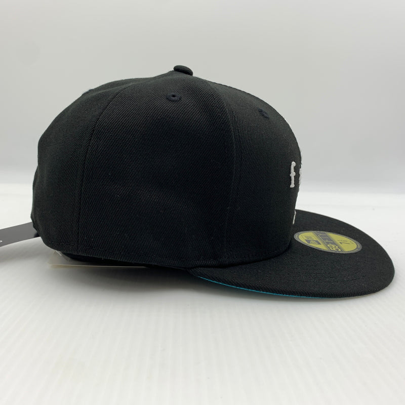 【中古品】【メンズ】 FACETASM ファセッタズム × NEWERA ニューエラ 別注コラボ 59FIFTY CAP MKS-CAP-U03 キャップ 帽子 185-260730-yo-14-tei サイズ：７ 3/8 カラー：ブラック 万代Net店
