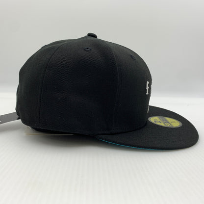 【中古品】【メンズ】 FACETASM ファセッタズム × NEWERA ニューエラ 別注コラボ 59FIFTY CAP MKS-CAP-U03 キャップ 帽子 185-260730-yo-14-tei サイズ：７ 3/8 カラー：ブラック 万代Net店