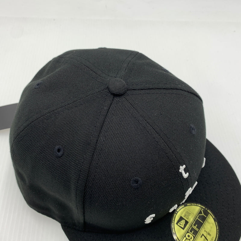 【中古品】【メンズ】 FACETASM ファセッタズム × NEWERA ニューエラ 別注コラボ 59FIFTY CAP MKS-CAP-U03 キャップ 帽子 185-260730-yo-14-tei サイズ：７ 3/8 カラー：ブラック 万代Net店