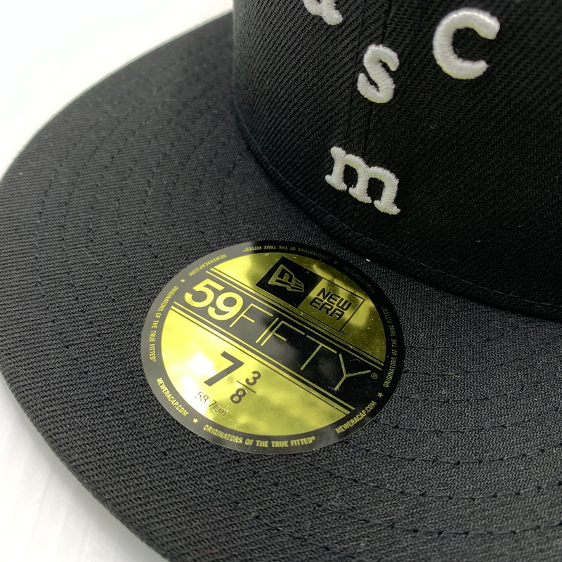 【中古品】【メンズ】 FACETASM ファセッタズム × NEWERA ニューエラ 別注コラボ 59FIFTY CAP MKS-CAP-U03 キャップ 帽子 185-260730-yo-14-tei サイズ：７ 3/8 カラー：ブラック 万代Net店