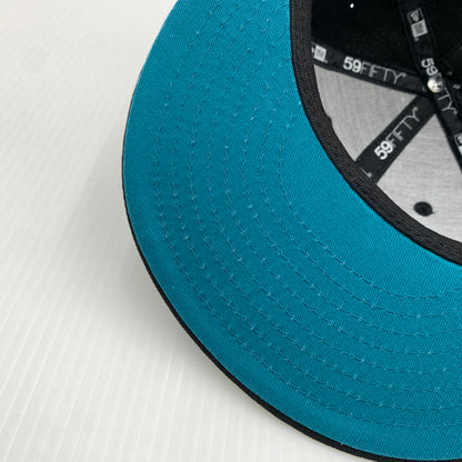 【中古品】【メンズ】 FACETASM ファセッタズム × NEWERA ニューエラ 別注コラボ 59FIFTY CAP MKS-CAP-U03 キャップ 帽子 185-260730-yo-14-tei サイズ：７ 3/8 カラー：ブラック 万代Net店