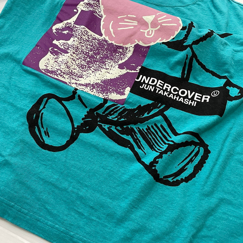 【中古品】【メンズ】 UNDERCOVER アンダーカバー 25SS BIG TEE COLLAGE BEAR UC1E4893-3 2025年春夏 ビッグ Tシャツ 半袖 トップス 140-260728-sa-11-tei サイズ：2 カラー：ブルー 万代Net店