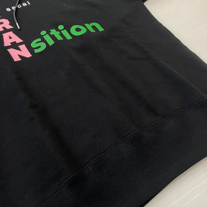 【中古品】【メンズ】 SACAI サカイ 21AW TRANsition Hoodie 21-0290S 2021年秋冬 トランジション フーディ 長袖 トップス プルーオーバーパーカー 140-260728-sa-07-tei サイズ：2 カラー：ブラック 万代Net店
