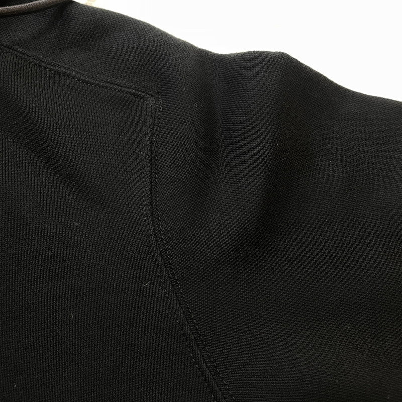 【中古品】【メンズ】 SACAI サカイ 21AW TRANsition Hoodie 21-0290S 2021年秋冬 トランジション フーディ 長袖 トップス プルーオーバーパーカー 140-260728-sa-07-tei サイズ：2 カラー：ブラック 万代Net店