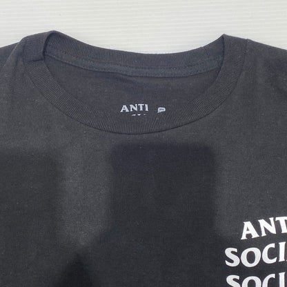 【中古品】【メンズ】 ANTI SOCIAL SOCIAL CLUB × NEIGHBORHOOD アンチソーシャル ネイバーフッド ASSC. TURBO C-TEE ロンT 142-260822-nm-36-tei サイズ：M カラー：ブラック 万代Net店