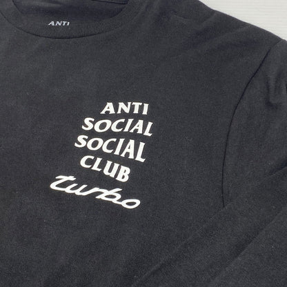 【中古品】【メンズ】 ANTI SOCIAL SOCIAL CLUB × NEIGHBORHOOD アンチソーシャル ネイバーフッド ASSC. TURBO C-TEE ロンT 142-260822-nm-36-tei サイズ：M カラー：ブラック 万代Net店
