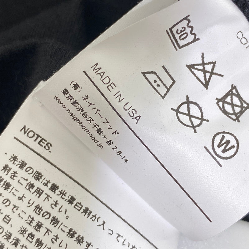 【中古品】【メンズ】 ANTI SOCIAL SOCIAL CLUB × NEIGHBORHOOD アンチソーシャル ネイバーフッド ASSC. TURBO C-TEE ロンT 142-260822-nm-36-tei サイズ：M カラー：ブラック 万代Net店