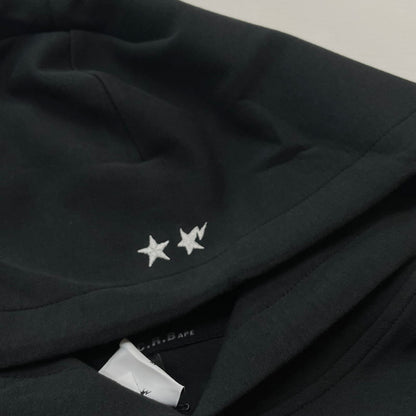 【中古品】【メンズ】 FCRB エフシーアールビー × A BATHING APE アベイジング エイプ 別注コラボ FCRB-190107 TEAM HOODIE チーム フーディー 長袖 トップス プルーオーバーパーカー 142-260728-sa-06-tei サイズ：M カラー：ブラック 万代Net店