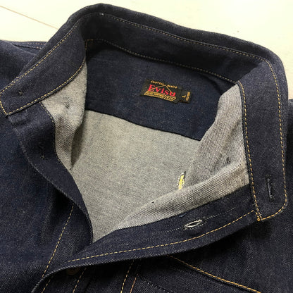 【中古品】【メンズ】 EVISU エビス 23SS COTTON DENIM SHIRT 2EAHTM1SL112XXDN 2023年 コットン デニム シャツ 長袖 トップス 145-260728-sa-05-tei サイズ：L カラー：インディゴ 万代Net店