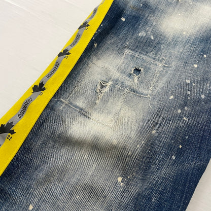 【現状渡し品】【メンズ】 DSQUARED2 ディースクエアード SKATE JEAN S74LB845 スケーター ジーンズ ボトムス 152-260728-sa-03-tei サイズ：44 カラー：インディゴ 万代Net店
