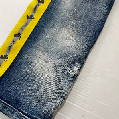 【現状渡し品】【メンズ】 DSQUARED2 ディースクエアード SKATE JEAN S74LB845 スケーター ジーンズ ボトムス 152-260728-sa-03-tei サイズ：44 カラー：インディゴ 万代Net店