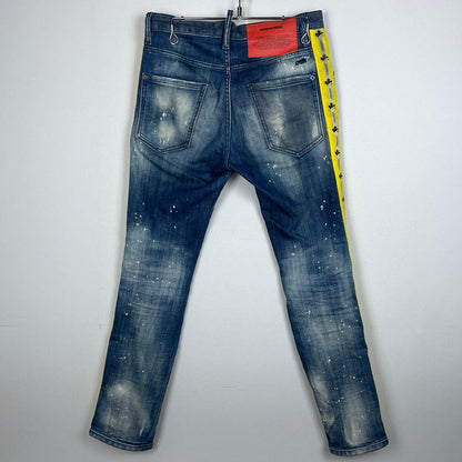 【現状渡し品】【メンズ】 DSQUARED2 ディースクエアード SKATE JEAN S74LB845 スケーター ジーンズ ボトムス 152-260728-sa-03-tei サイズ：44 カラー：インディゴ 万代Net店