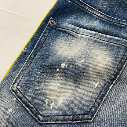 【現状渡し品】【メンズ】 DSQUARED2 ディースクエアード SKATE JEAN S74LB845 スケーター ジーンズ ボトムス 152-260728-sa-03-tei サイズ：44 カラー：インディゴ 万代Net店