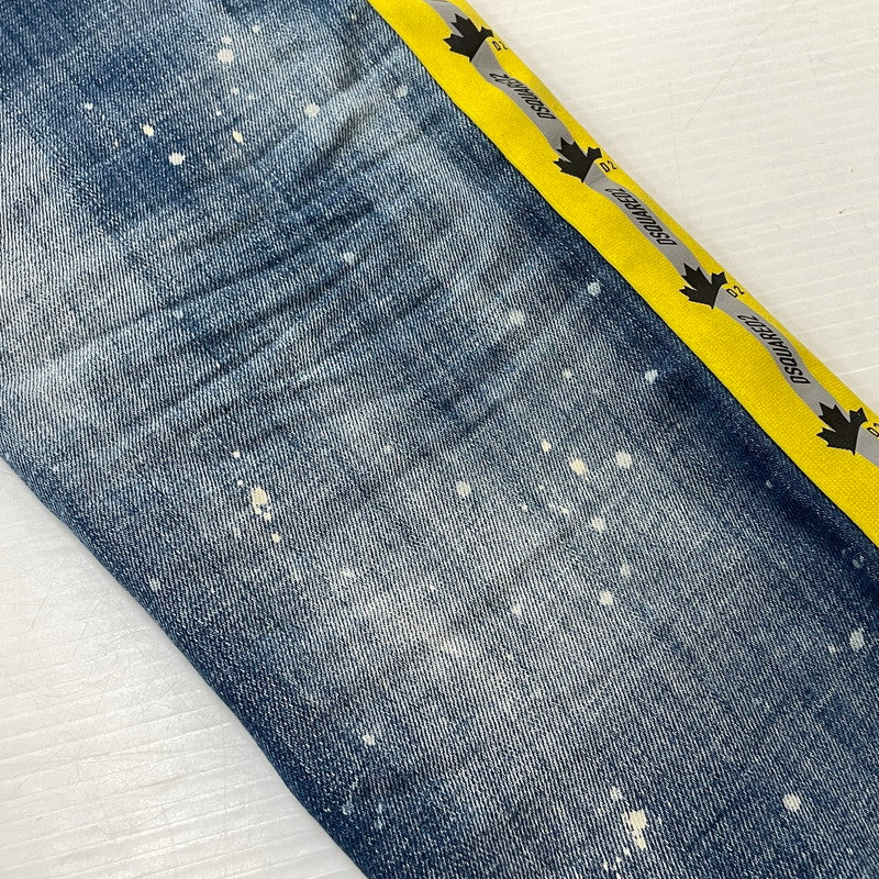 【現状渡し品】【メンズ】 DSQUARED2 ディースクエアード SKATE JEAN S74LB845 スケーター ジーンズ ボトムス 152-260728-sa-03-tei サイズ：44 カラー：インディゴ 万代Net店