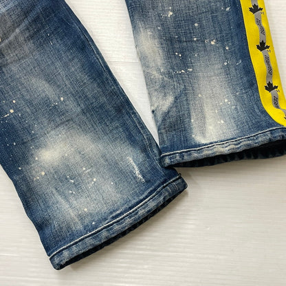 【現状渡し品】【メンズ】 DSQUARED2 ディースクエアード SKATE JEAN S74LB845 スケーター ジーンズ ボトムス 152-260728-sa-03-tei サイズ：44 カラー：インディゴ 万代Net店