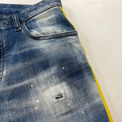【現状渡し品】【メンズ】 DSQUARED2 ディースクエアード SKATE JEAN S74LB845 スケーター ジーンズ ボトムス 152-260728-sa-03-tei サイズ：44 カラー：インディゴ 万代Net店