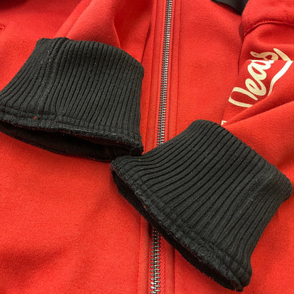 【現状渡し品】【メンズ】 VANSON バンソン SWEAT MA1 スウェット エムエーワン ジャケット アウター 145-260728-sa-04-tei サイズ：XL カラー：レッド 万代Net店