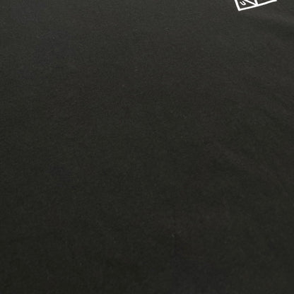 【中古品】【メンズ】 HUF ハフ TRIANGLE LOGO L/S TEE トライアングル ロゴ ロングスリーブ Tシャツ 長袖 トップス 142-260808-sa-03-tei サイズ：XL カラー：ブラック 万代Net店