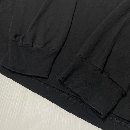 【中古品】【メンズ】 HUF ハフ TRIANGLE LOGO L/S TEE トライアングル ロゴ ロングスリーブ Tシャツ 長袖 トップス 142-260808-sa-03-tei サイズ：XL カラー：ブラック 万代Net店