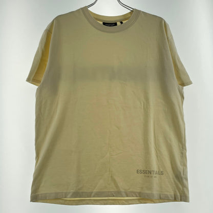 【現状渡し品】【メンズ】 ESSENTIALS エッセンシャルズ BACK PRINT LOGO S/S TEE バックプリント ロゴ ショートスリーブ Tシャツ 半袖 トップス 142-260728-sa-09-tei サイズ：XS カラー：ベージュ 万代Net店