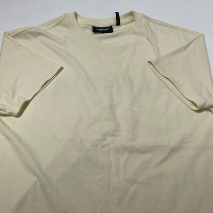 【現状渡し品】【メンズ】 ESSENTIALS エッセンシャルズ BACK PRINT LOGO S/S TEE バックプリント ロゴ ショートスリーブ Tシャツ 半袖 トップス 142-260728-sa-09-tei サイズ：XS カラー：ベージュ 万代Net店