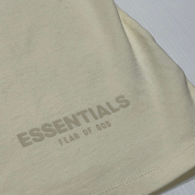 【現状渡し品】【メンズ】 ESSENTIALS エッセンシャルズ BACK PRINT LOGO S/S TEE バックプリント ロゴ ショートスリーブ Tシャツ 半袖 トップス 142-260728-sa-09-tei サイズ：XS カラー：ベージュ 万代Net店