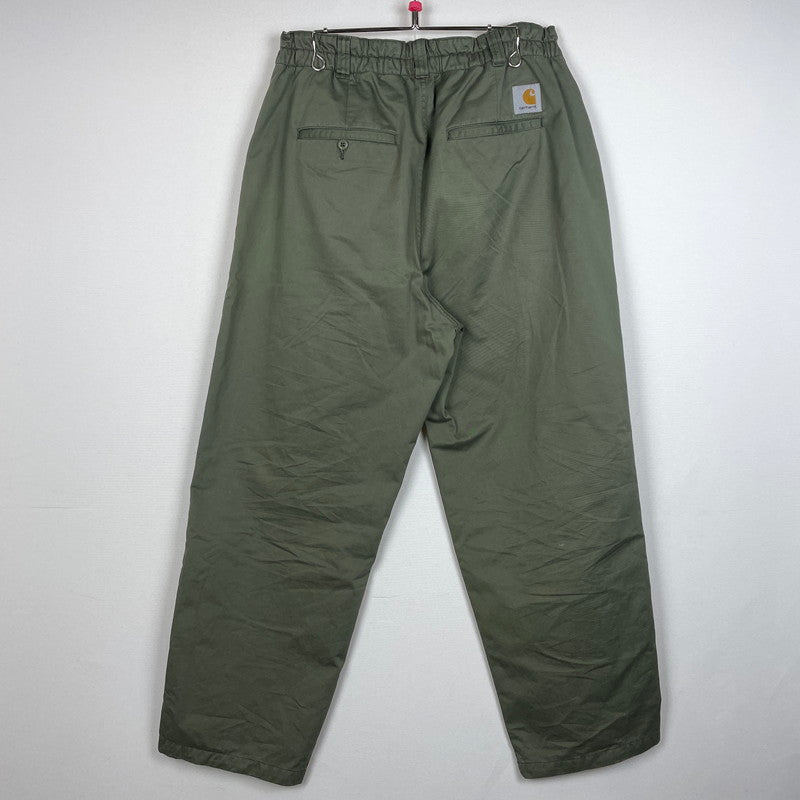 【中古品】【メンズ】 CARHARTT カーハート MARV PANTS マーブ パンツ ボトムス 156-260728-sa-01-tei サイズ：M カラー：カーキ 万代Net店