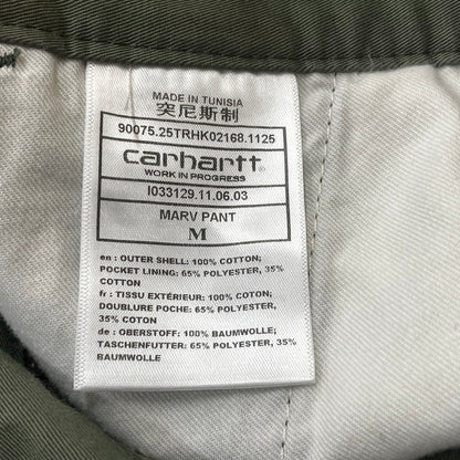 【中古品】【メンズ】 CARHARTT カーハート MARV PANTS マーブ パンツ ボトムス 156-260728-sa-01-tei サイズ：M カラー：カーキ 万代Net店
