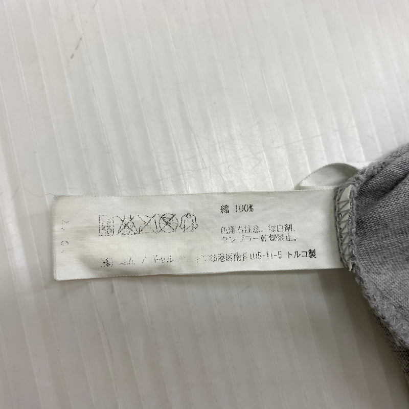 【中古品】【メンズ】 COMME des GARCONS コムデギャルソン AI WEIWEI S/S TEE アイ ウェイウェイ ショートスリーブ Tシャツ 半袖 トップス 140-260808-ko-10-tei サイズ：M カラー：グレー 万代Net店