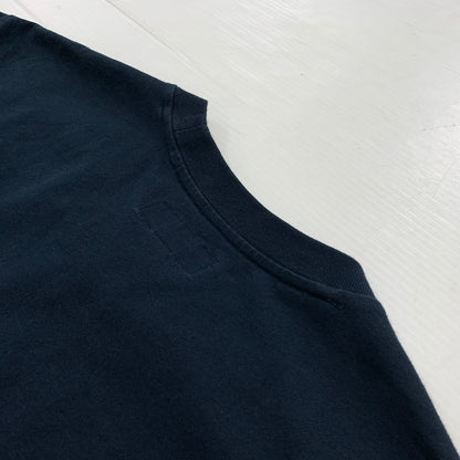 【中古品】【メンズ】 SUPREME シュプリーム SMALL BOX LOGO S/S TEE スモール ボックス ロゴ ショート スリーブ Tシャツ 半袖 トップス 149-260730-sa-14-tei サイズ：Ｍ カラー：ネイビー 万代Net店