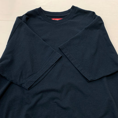 【中古品】【メンズ】 SUPREME シュプリーム SMALL BOX LOGO S/S TEE スモール ボックス ロゴ ショート スリーブ Tシャツ 半袖 トップス 149-260730-sa-14-tei サイズ：Ｍ カラー：ネイビー 万代Net店