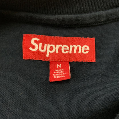 【中古品】【メンズ】 SUPREME シュプリーム SMALL BOX LOGO S/S TEE スモール ボックス ロゴ ショート スリーブ Tシャツ 半袖 トップス 149-260730-sa-14-tei サイズ：Ｍ カラー：ネイビー 万代Net店