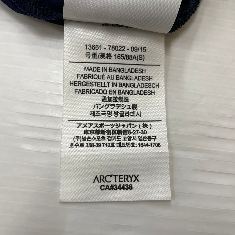 【中古品】【レディース】 ARC’TERYX アークテリクス SQUAMISH HOODY 13661-7802 スコーミッシュ フーディ アウター ジャケット 168-260730-sa-05-tei サイズ：S カラー：ネイビー 万代Net店