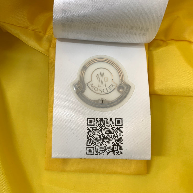 【中古品】【メンズ】 MONCLER CECILE NYLON ZIP UP HOODY H10931A00114 54155 ナイロン ジップ アップ フーディ 168-260730-sa-06-tei サイズ：2 カラー：イエロー 万代Net店