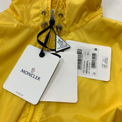 【中古品】【メンズ】 MONCLER CECILE NYLON ZIP UP HOODY H10931A00114 54155 ナイロン ジップ アップ フーディ 168-260730-sa-06-tei サイズ：2 カラー：イエロー 万代Net店