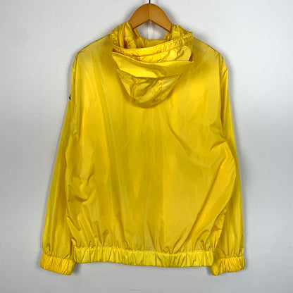 【中古品】【メンズ】 MONCLER CECILE NYLON ZIP UP HOODY H10931A00114 54155 ナイロン ジップ アップ フーディ 168-260730-sa-06-tei サイズ：2 カラー：イエロー 万代Net店