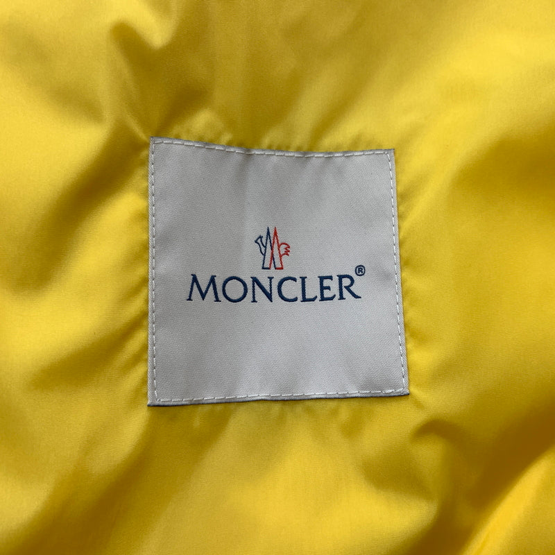 【中古品】【メンズ】 MONCLER CECILE NYLON ZIP UP HOODY H10931A00114 54155 ナイロン ジップ アップ フーディ 168-260730-sa-06-tei サイズ：2 カラー：イエロー 万代Net店