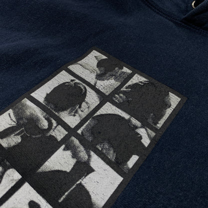 【中古品】【メンズ】 SUPREME シュプリーム 16AW SUMO HOODED SWEAT SHIRT 2016年秋冬 スモ フーディ スウェット シャツ 長袖 トップス プルオーバーパーカー 149-260730-sa-09-tei サイズ：XL カラー：ネイビー 万代Net店
